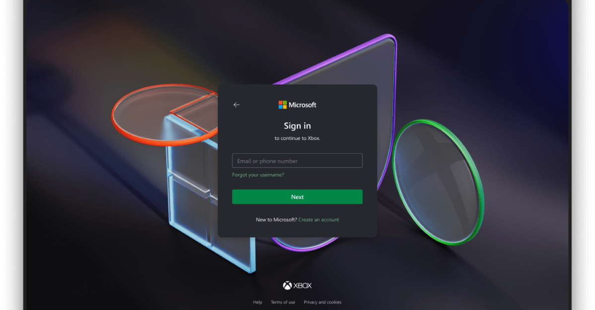 Microsoft’s account sign-in UI gets a new design and dark mode